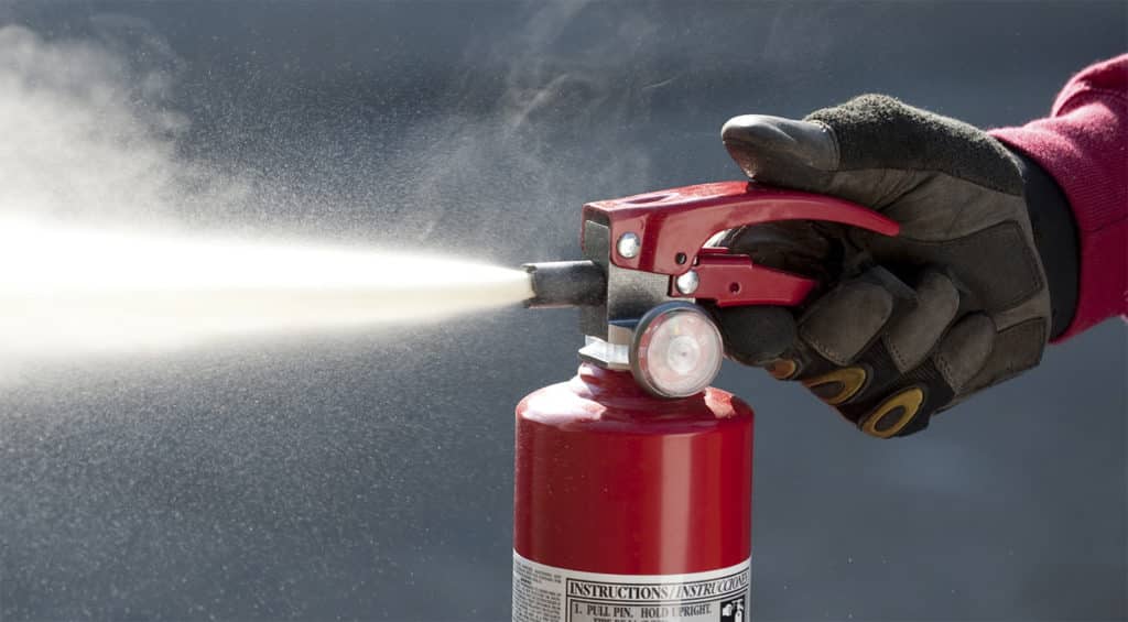 manutenzione estintori collaudo revisione normativa controlli